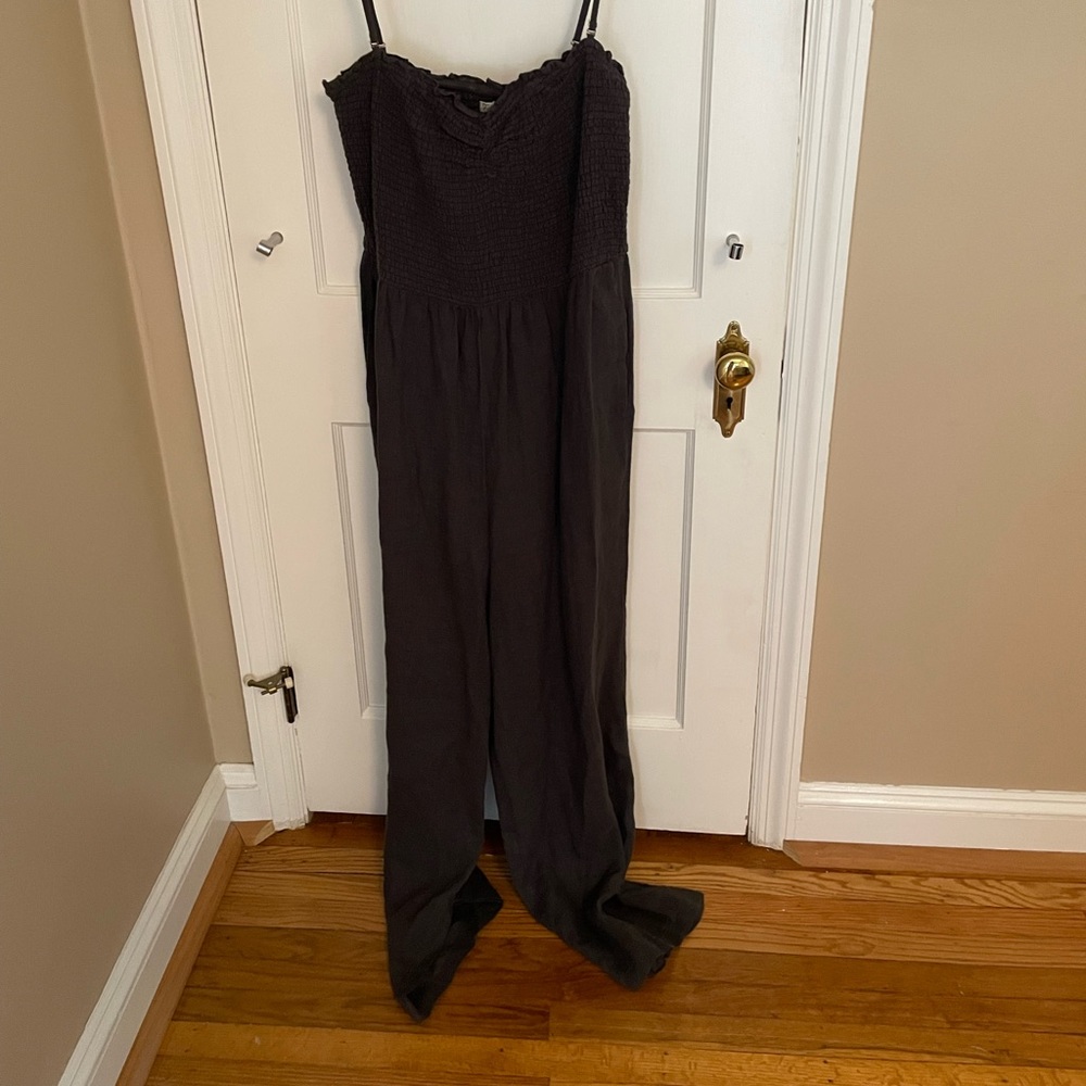 Faherty black jumpsuit